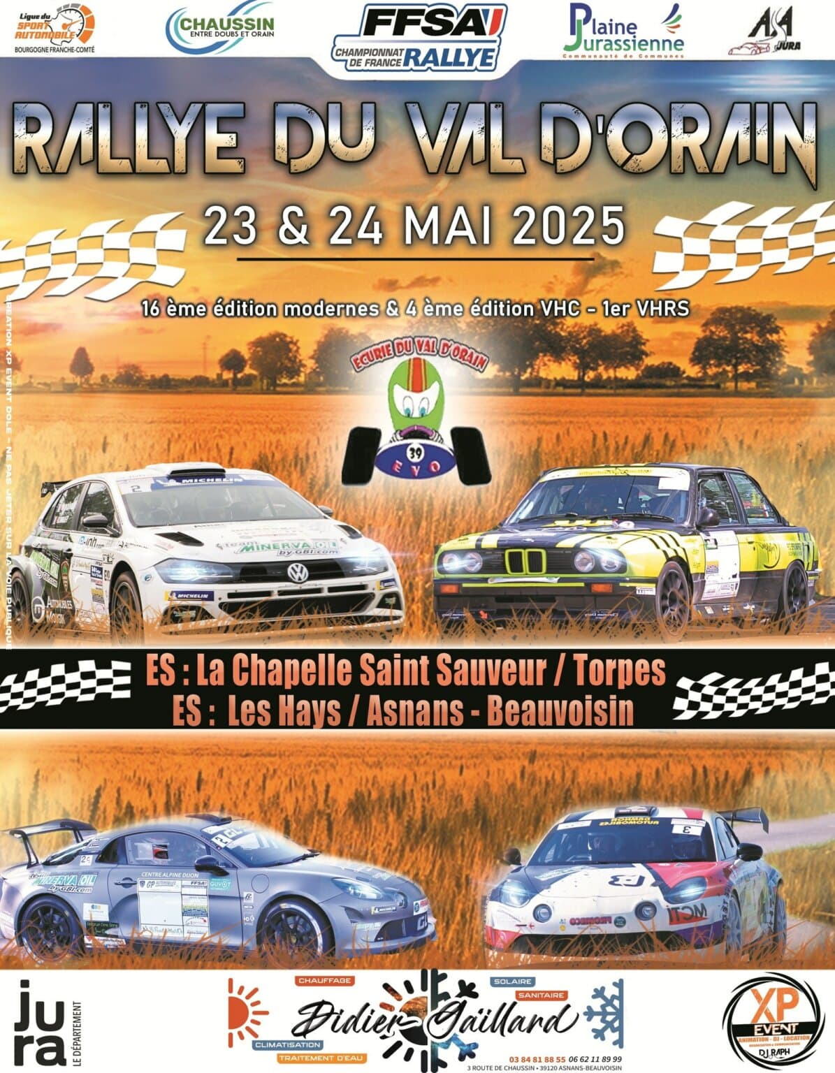 Rallye du Val d'Orain 2025